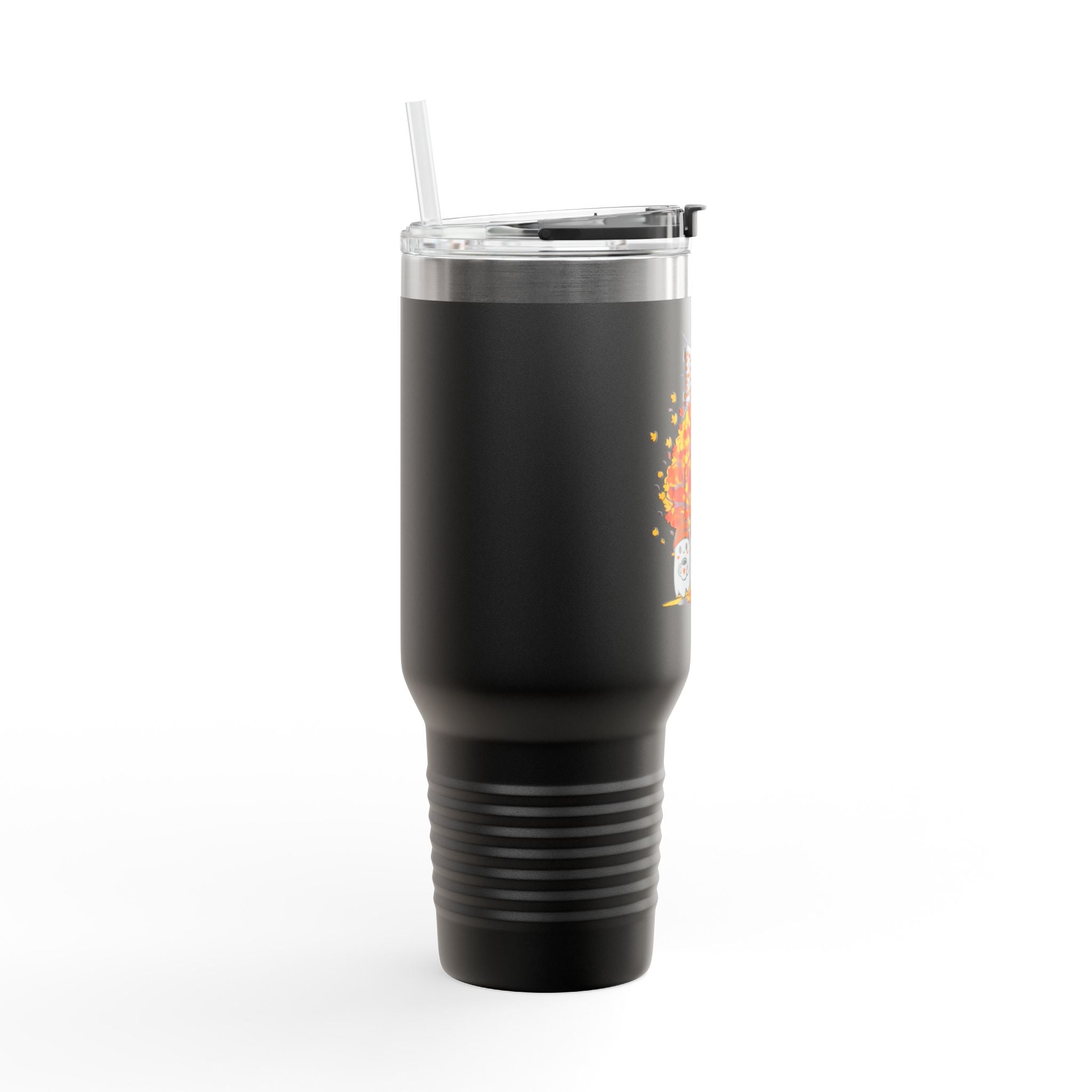 Autumn-Themed Insulated Travel Mug, 40oz - GlamDigitalBossCo