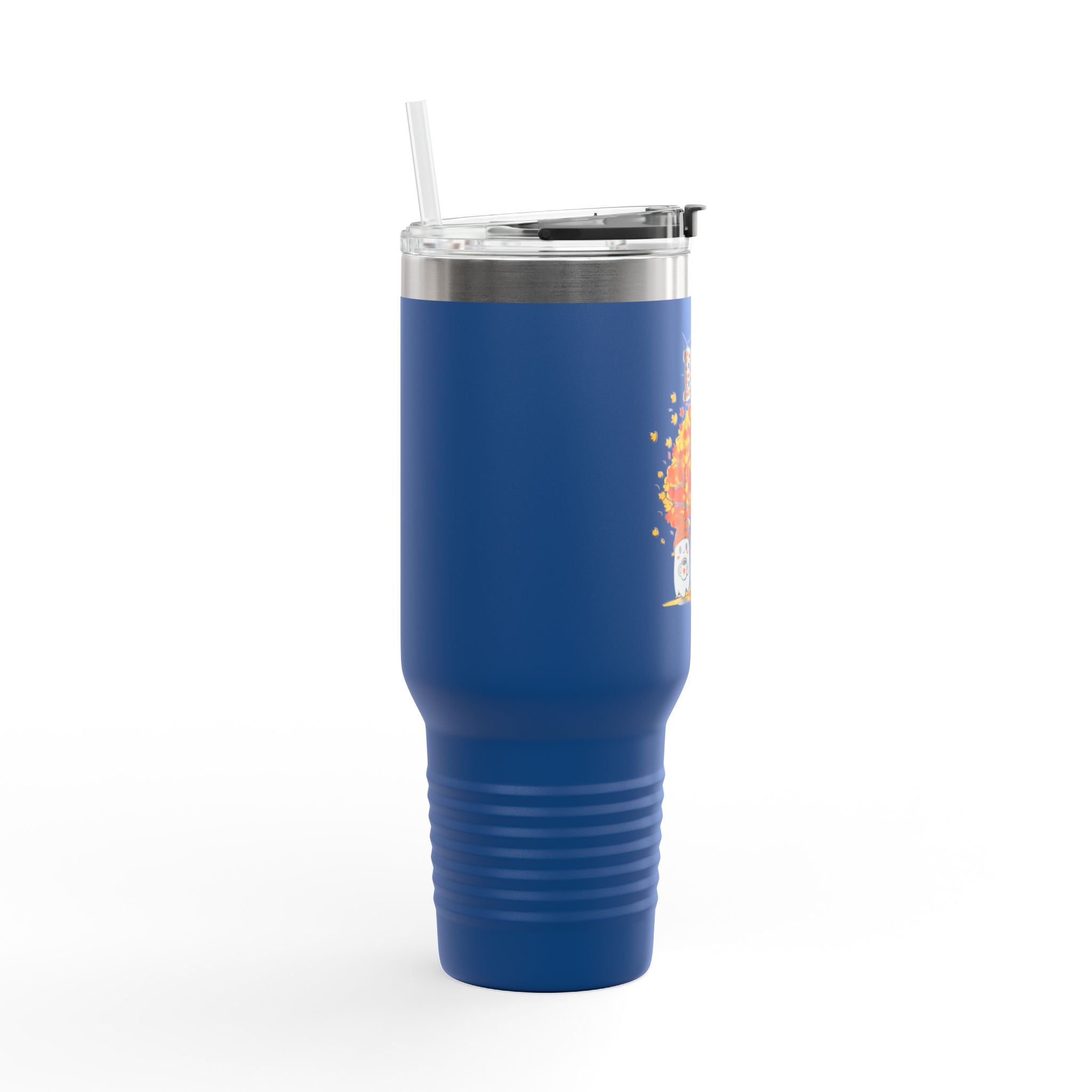 Autumn-Themed Insulated Travel Mug, 40oz - GlamDigitalBossCo