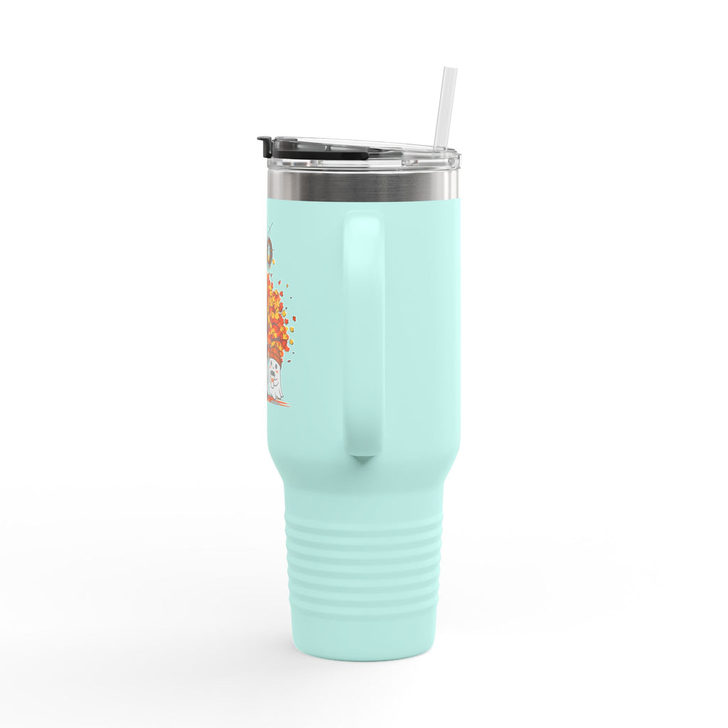 Autumn-Themed Insulated Travel Mug, 40oz - GlamDigitalBossCo