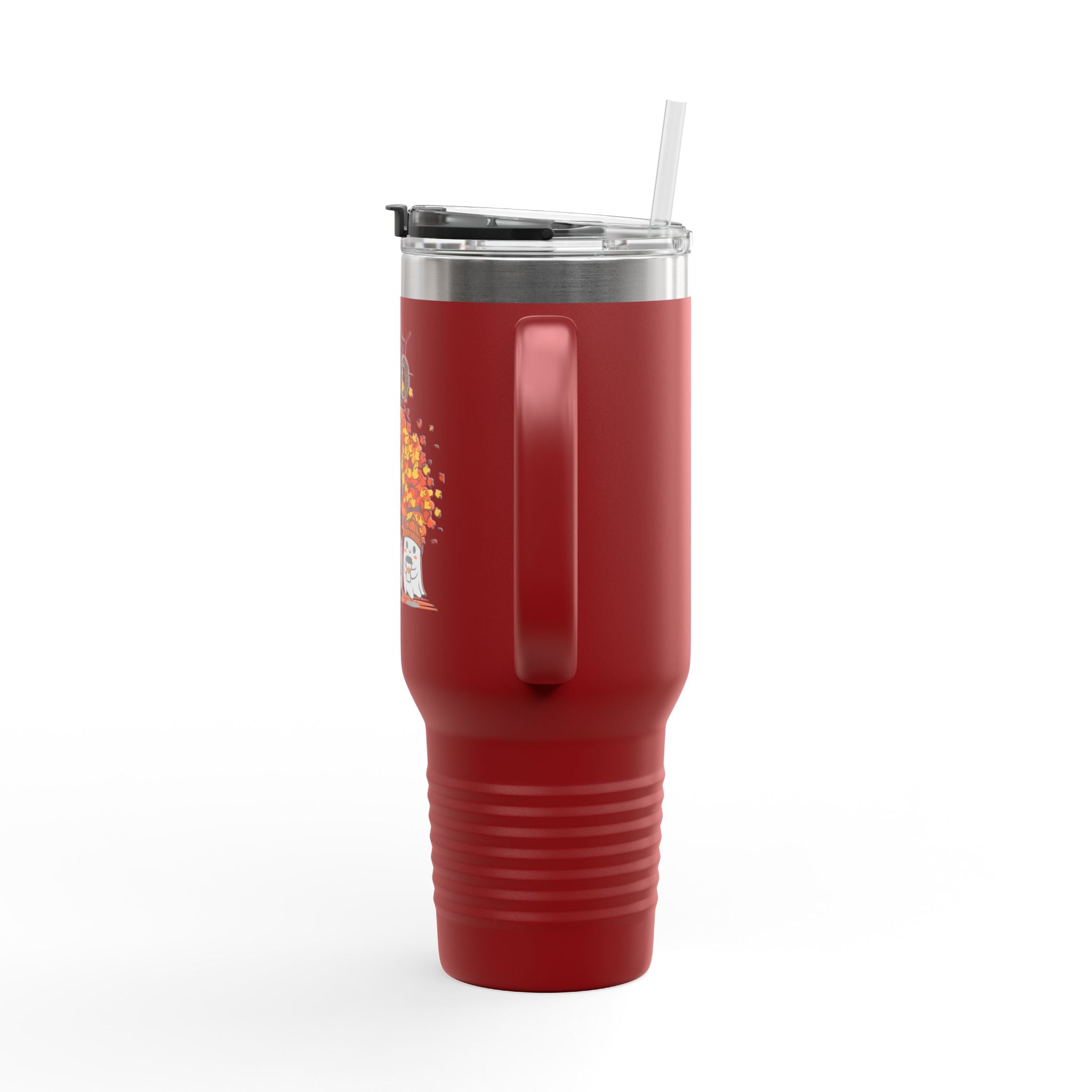 Autumn-Themed Insulated Travel Mug, 40oz - GlamDigitalBossCo