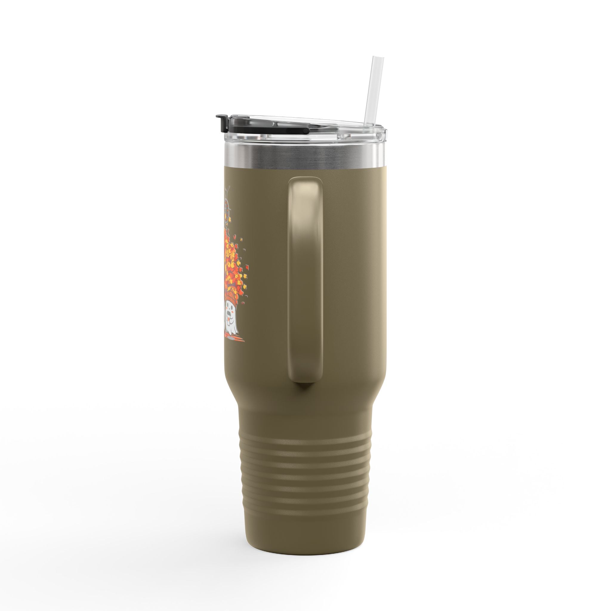 Autumn-Themed Insulated Travel Mug, 40oz - GlamDigitalBossCo