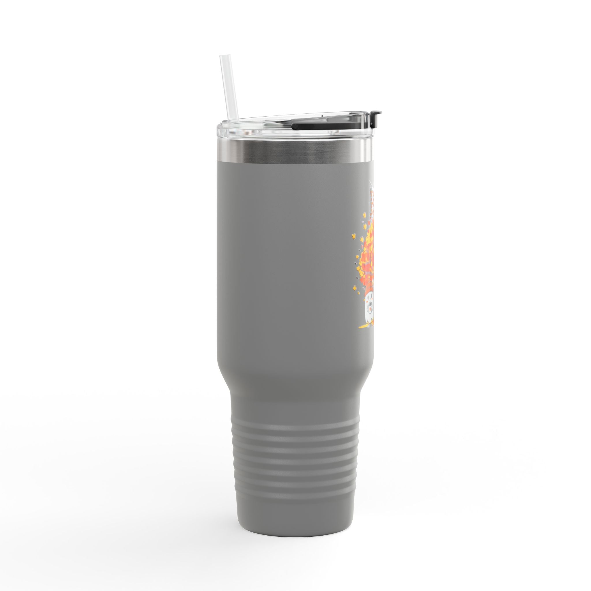 Autumn-Themed Insulated Travel Mug, 40oz - GlamDigitalBossCo